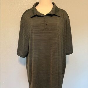 Reebok Dark Olive Polo Shirt